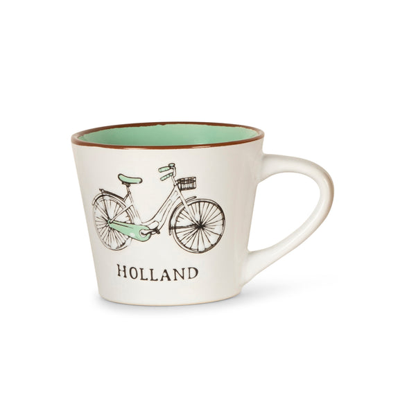 Robin Ruth Silk Mug - Holland - Bike