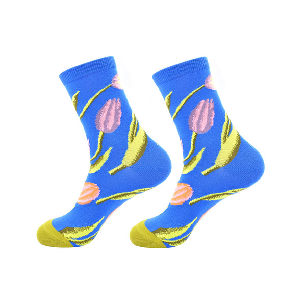 Robin Ruth Socks Women Size 36-42 - Tulips