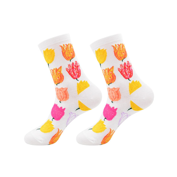 Robin Ruth Socks Women Size 36-42 - Tulips