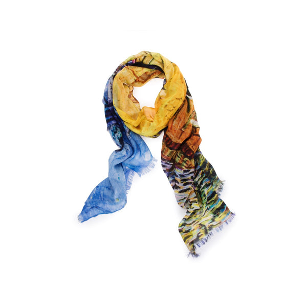robin ruth Spring scarve - van Gogh - Place du Forum