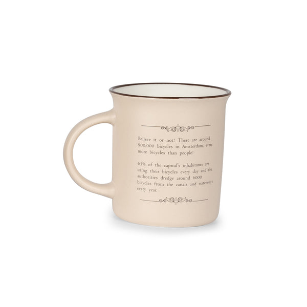 Robin Ruth Story Mug Large Matt - Amsterdam - Bike