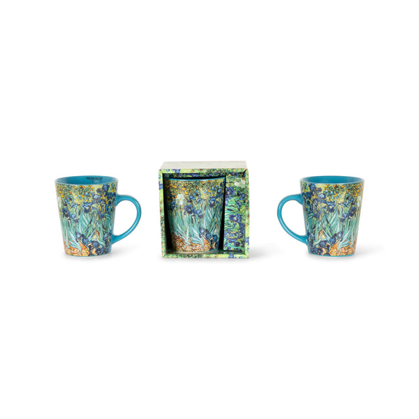 Robin Ruth V-shape Mug - Irises - Van Gogh