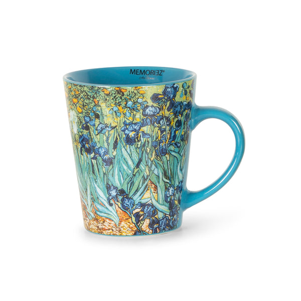 robin ruth V-shape mug - Irises - van Gogh