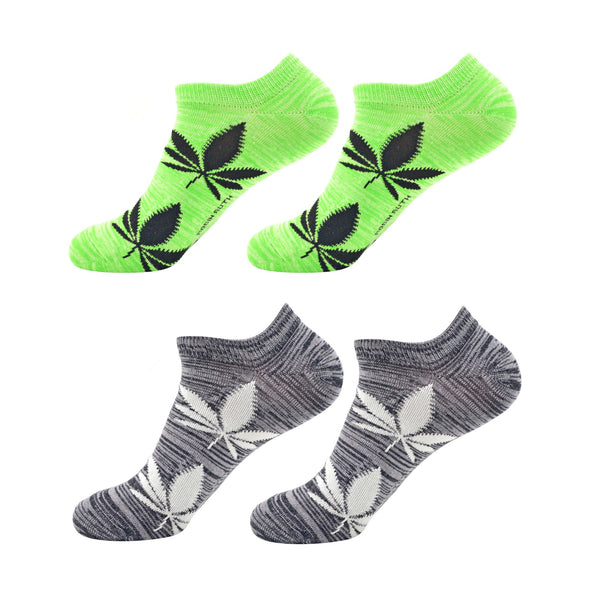 Robin Ruth Short Socks 2 Pair Women Size 36-42 - Weed