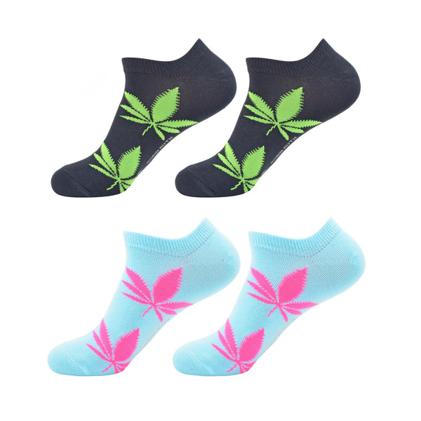 robin ruth Short Socks 2 Pair Women Size 36-42 - Weed