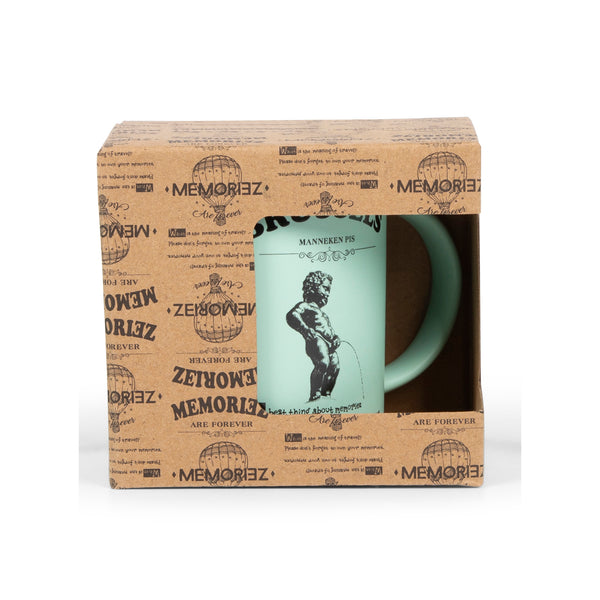 Robin Ruth Story Mug Large - Brussels - Manneken Pis Matt