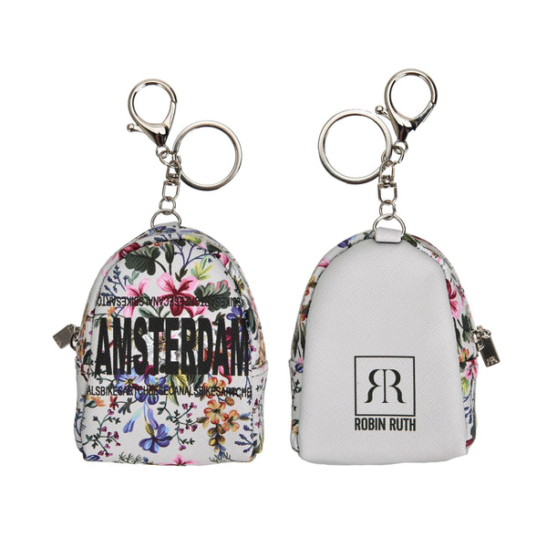 Robin Ruth Wallet / Keyholder - Amsterdam - Flowers - Quinty S