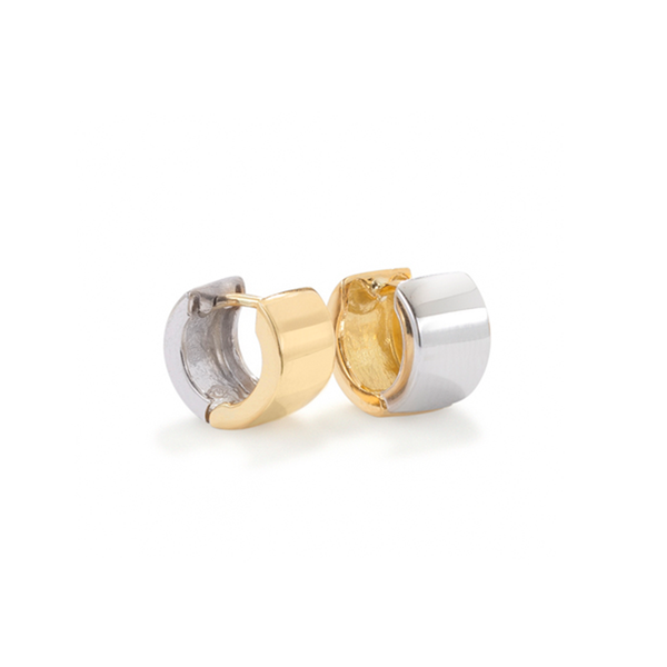 robinson pelham Akida Earrings Yellow and White Gold