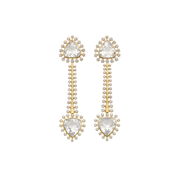 robinson pelham Daystar Forty Stud And Drop Earrings