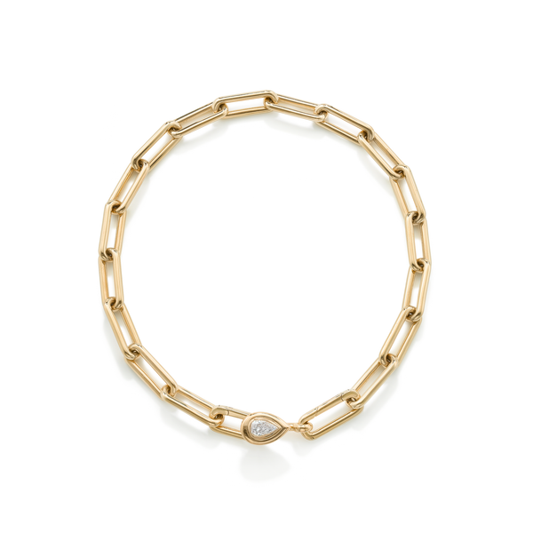 Robinson Pelham Identity Pommel With Pear-Shaped Diamond