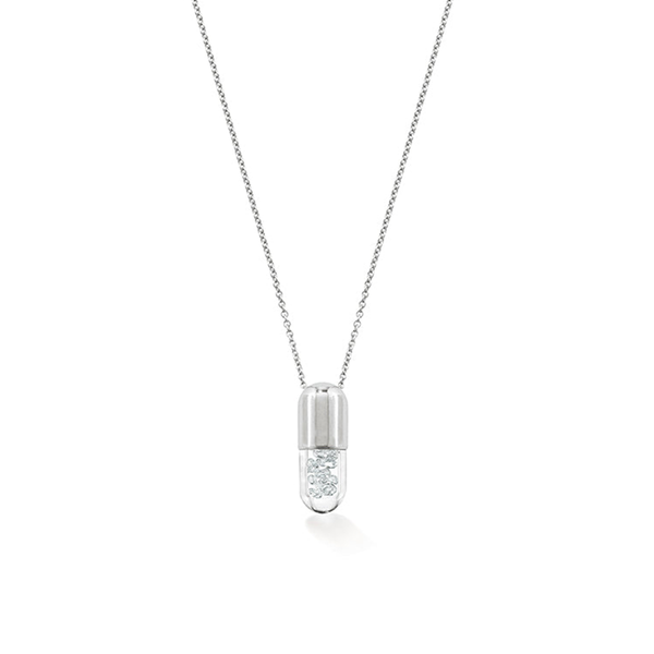 robinson pelham Mini Diamond 'Elixir of Strength' Pendant