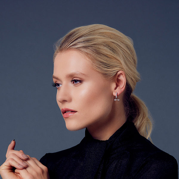 Robinson Pelham Arrow Diamond EarWish White Gold