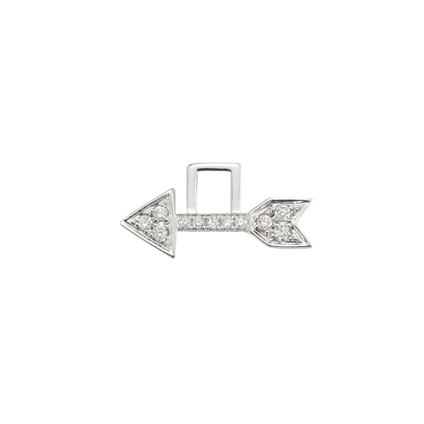 robinson pelham Arrow Diamond EarWish White Gold