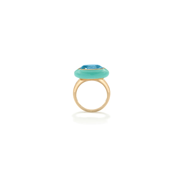 Robinson Pelham Blue Topaz Arena Ring