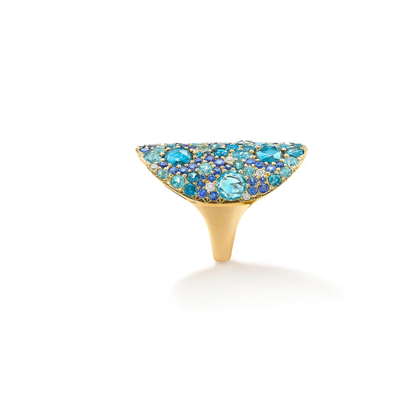 Robinson Pelham Blue Vault Ring
