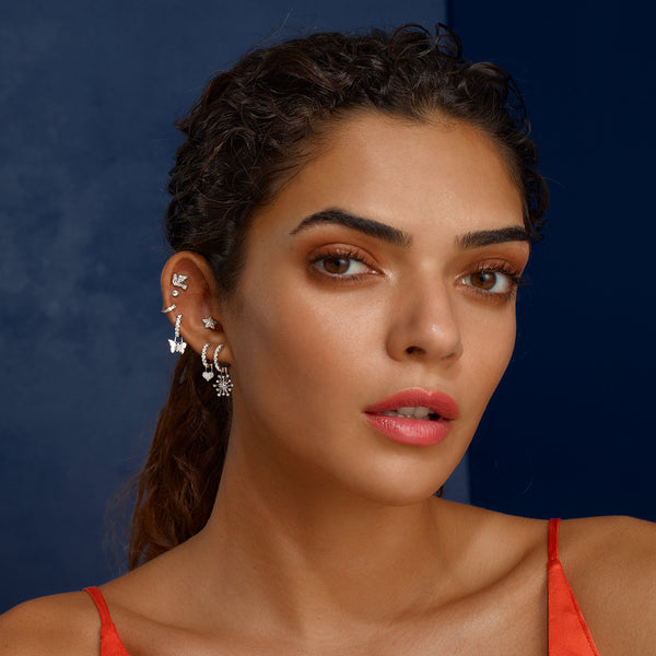 Robinson Pelham Butterfly Diamond EarWish