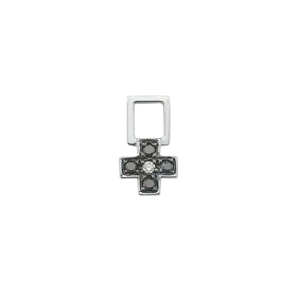 robinson pelham Cross EarWish Black Diamond