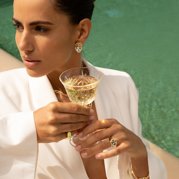 Robinson Pelham Daystar Blue Topaz Earrings