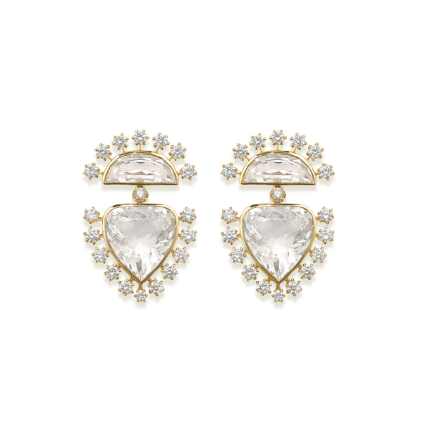 robinson pelham Daystar Diamond Earrings