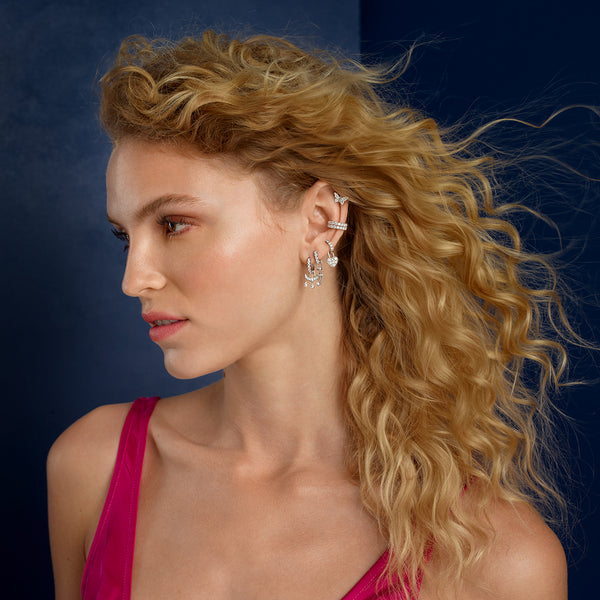 Robinson Pelham Diamond Heart EarWish