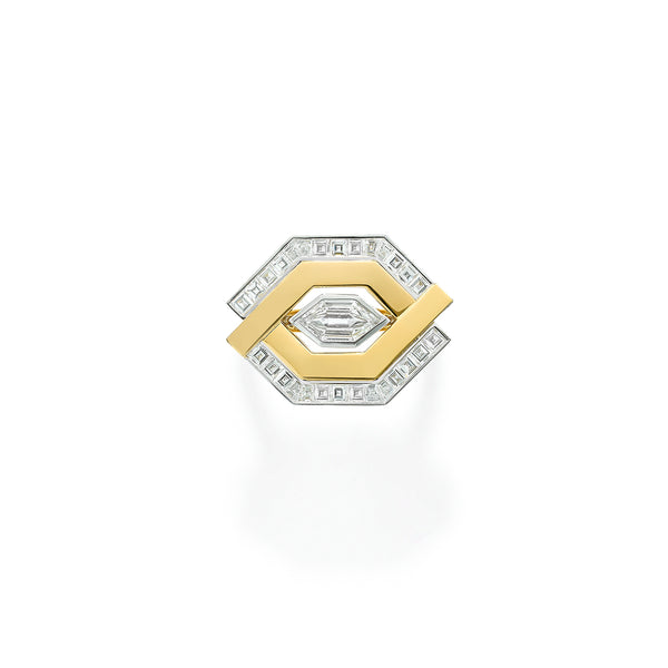 Robinson Pelham Entwined Diamond Ring