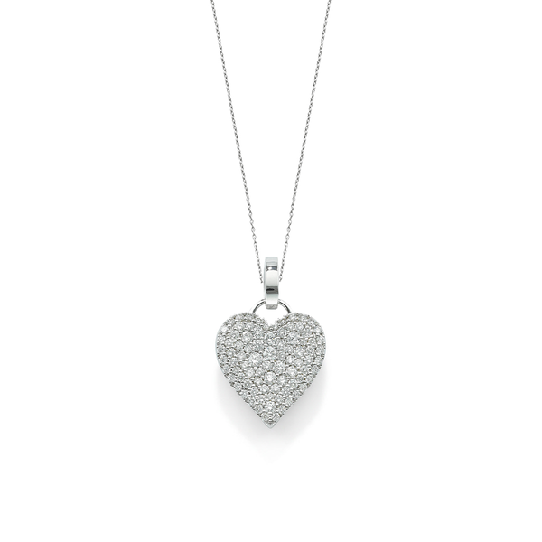 robinson pelham Fortune Diamond Pave Heart