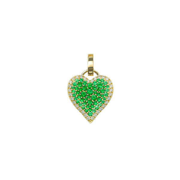 Robinson Pelham Fortune Tsavorite Pave Heart