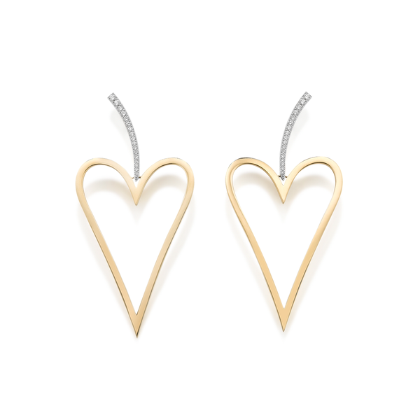 robinson pelham Fruits of Love Heart Earrings