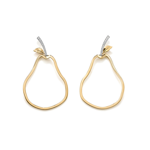 robinson pelham Fruits of Love Pear Earrings