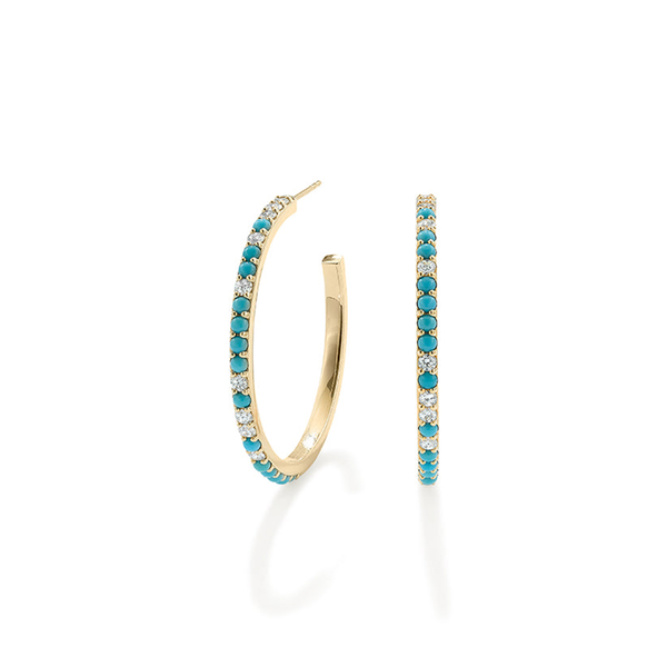 robinson pelham Giant Diamond and Turquoise Orbs