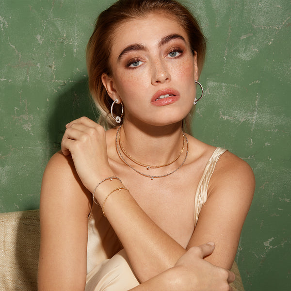 Robinson Pelham Giant Diamond White Gold Orbs