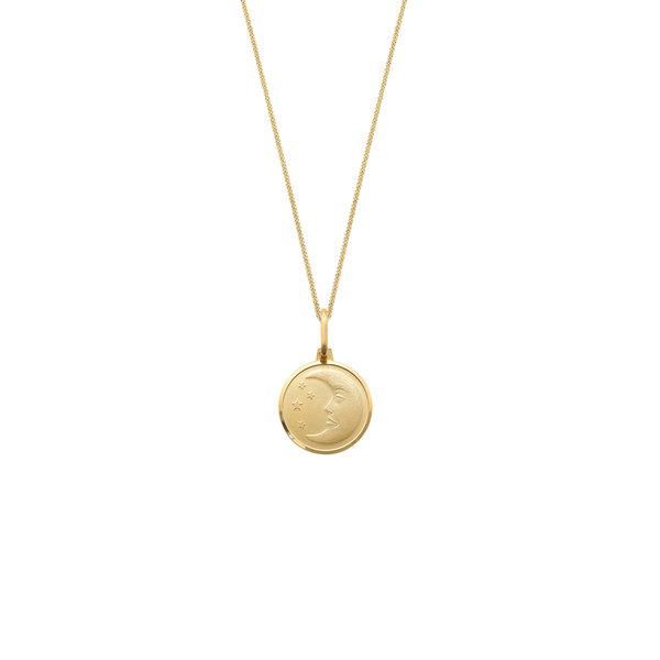 robinson pelham Gold Moon Pendant