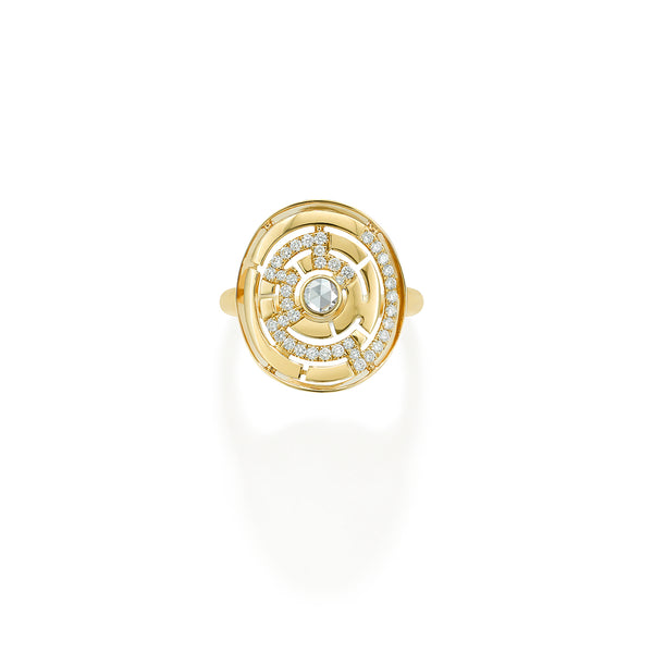 Robinson Pelham Labyrinth Round Ring
