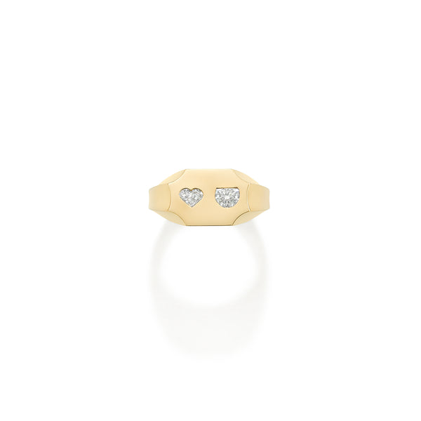 Robinson Pelham Love U Signet Ring
