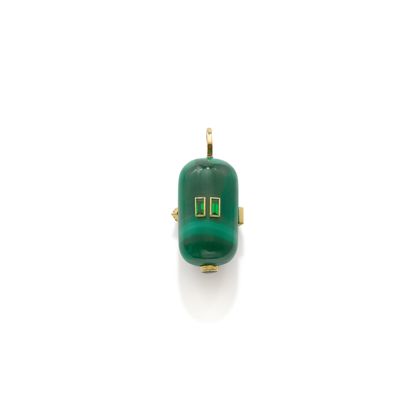 robinson pelham Malachite Stereo pendant