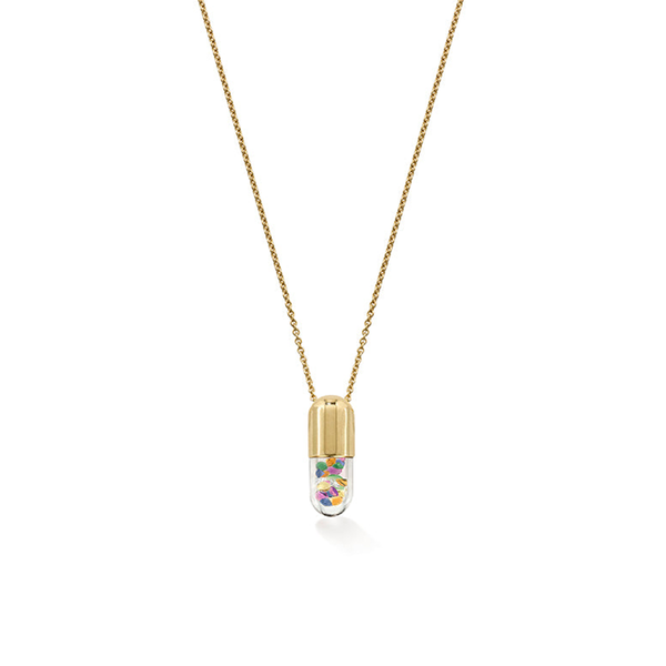 robinson pelham Mini Mixed 'Elixir of Joy' Pendant