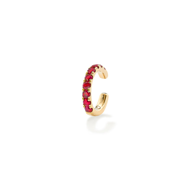 robinson pelham Orb Cuff Ruby Medium