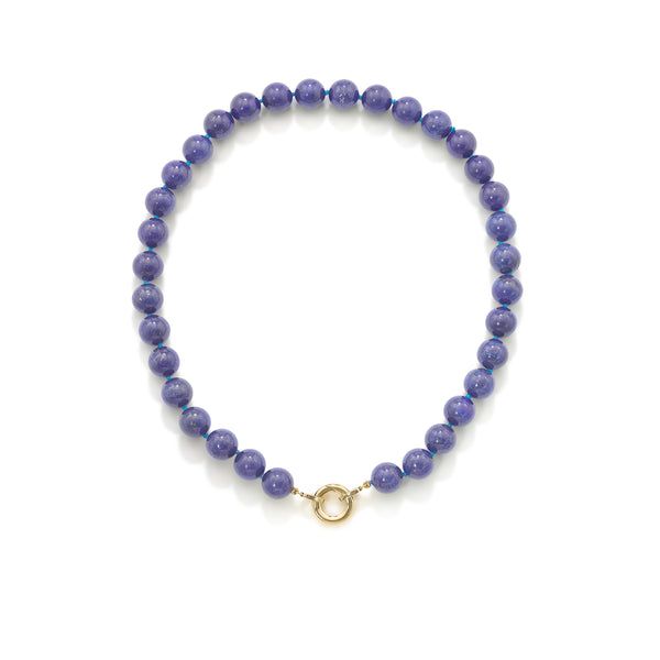 robinson pelham Rebel Lapis Bead Necklace