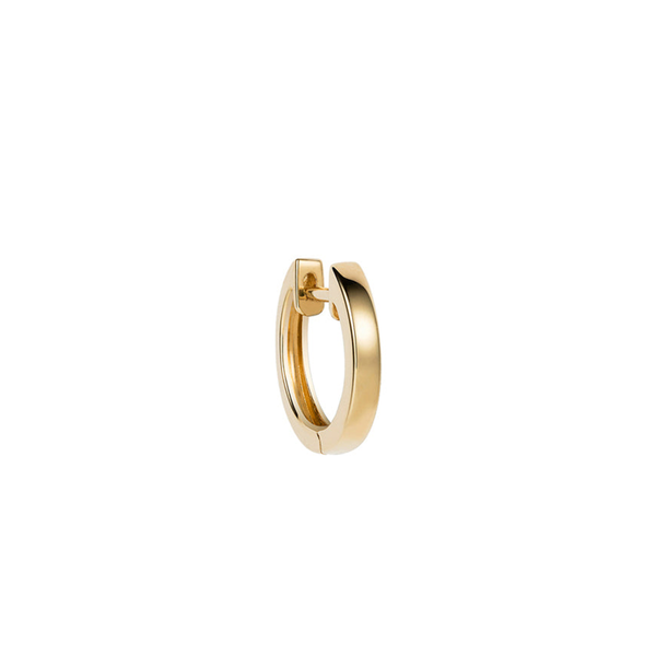 robinson pelham Single Orb Hoop Yellow Gold Midi