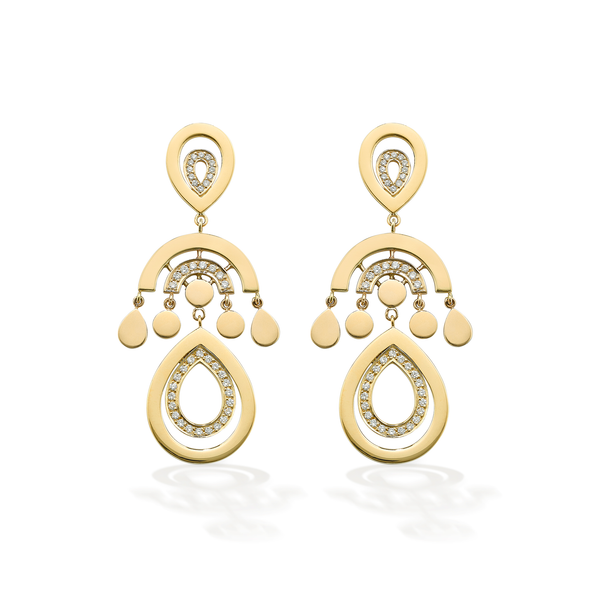 robinson pelham Siren Earrings Diamond