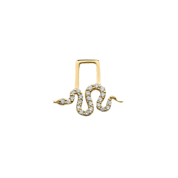 robinson pelham Snake Diamond EarWish