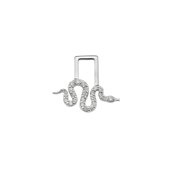 robinson pelham Snake Diamond EarWish