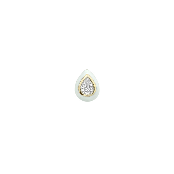 robinson pelham Spock Medium Earring White