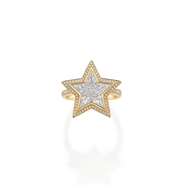 Robinson Pelham Vega Diamond Yellow Gold Ring