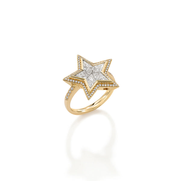 robinson pelham Vega Diamond Yellow Gold Ring