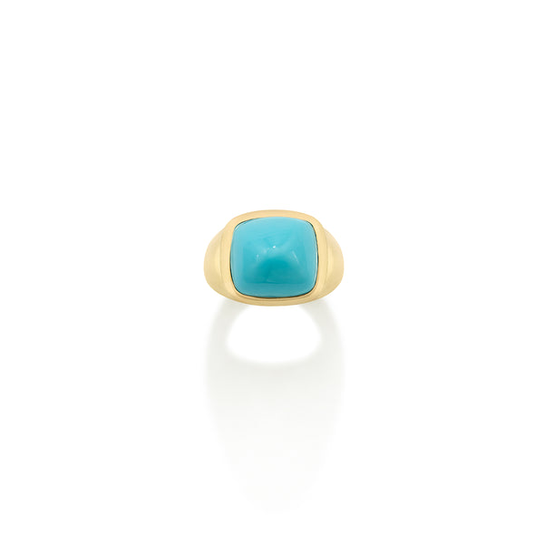 Robinson Pelham Sugar Loaf Sleeping Beauty Turquoise Ring