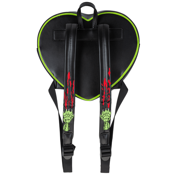 Rock Rebel Creature From The Black Lagoon Heart Backpack