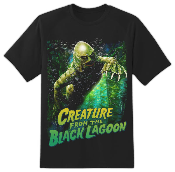 rock rebel Creature From the Black Lagoon Poster Tee
