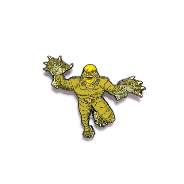 rock rebel Creature from the Black Lagoon "Pounce" Enamel Pin