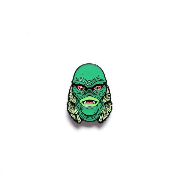 rock rebel Creature Of The Black Lagoon "Creature Head" Enamel Pin